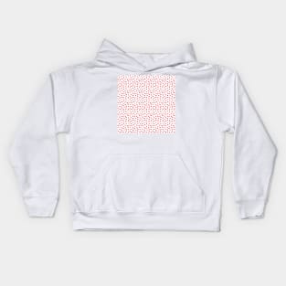 Red dots Kids Hoodie